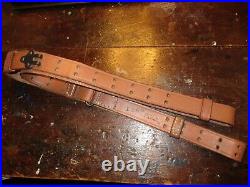 M-1907 Leather Rifle Sling 1969 RIA dated, Heavy Duty Excellent Unusual Vietnam