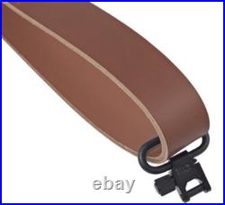 Marlin Brown Leather Adjustable Sling 1 Embossed Logo OEM 1894 1895 336 Swivel