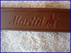 Marlin Leather Sling withHorse & Rider & Original Factory Instructions