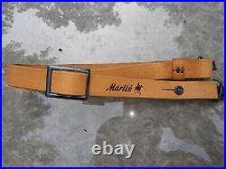 Marlin Leather Sling with Horse & Rider NEW OLD STOCK
