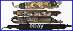Mixed Lot of 14 Rifle Slings Leather Camo Camouflage Canvas Padded Vintage