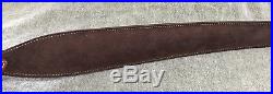 Murray Leather Oakleaf Padded Rifle Sling