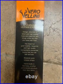 NEW Vero Vellini Premium Leather Gun Sling Brown/QR Rifle Sling #V17232 NEW Vero Vellini Premium Leather Gun Sling Brown/QR Rifle Sling #V17232
