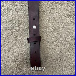 NEW WAGON TRAIN Custom Leather Rifle Sling Hand Made And Made in the USA