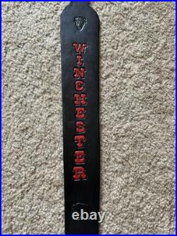 NEW WINCHESTER Custom Leather Rifle Sling Hand Made And Made in the USA