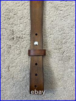 NEW Whitetail Custom Leather Rifle Sling Hand Made And Made in the USA