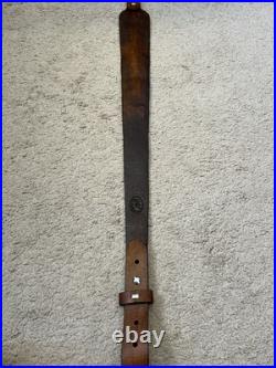 NEW Whitetail Custom Leather Rifle Sling Hand Made And Made in the USA