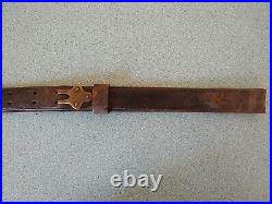 NICE! Original 1873 1884 1895 1896 Springfield Leather Rifle Sling