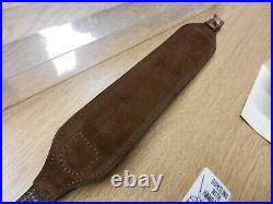 NIP AA & E Leathercraft Inc. Padded Big Buck Rifle Sling Model 30-65 WithHand Rest