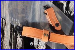 NOS vintage MARLIN factory leather rifle sling RARE brass 336 39 Big Bore 1894