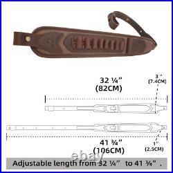 New Gun Shell Holder Sling Strap. 22LR. 30/30.308 with Matched Gun Buttstock
