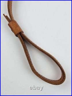 New Pathfinder Tooled Woven Leather Rifle Sling 41 adjustable