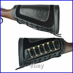 New Rifle Leather Buttstock And Shoulder Sling For. 30-06.308.45-70.22-250