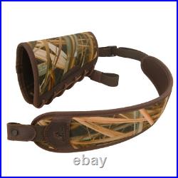 New Rifle Shotgun Sling with Gun Buttstock Recoil Pad for Shooting Camouflage