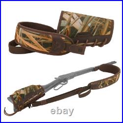 New Rifle Shotgun Sling with Gun Buttstock Recoil Pad for Shooting Camouflage