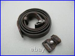 Nice COG proofed WWII German Mauser rifle leather sling for K98 G43 & G41 98k