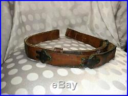 Nice WW2 US M1907 Rifle Leather Sling Springfield M1 Garand