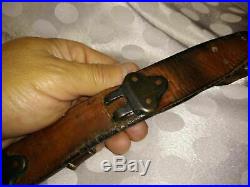 Nice WW2 US M1907 Rifle Leather Sling Springfield M1 Garand