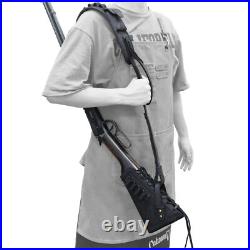 No Drill Hunting Canvas Leather Rifle Buttstock + Sling Strap + Barrel Mount