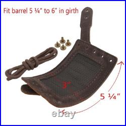 No Drill Leather Sling with Stock Harness and Barrel Mount Universal fit Leve