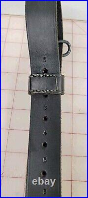 No Pulse Sling By All Game Black Leather rifle sling T. S. Co