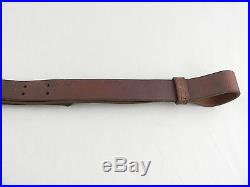 Original Wwii Milsco 1944 M 1907 Leather Rifle Sling 1 1/4 M1 Garand 1903 Nr