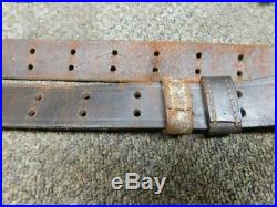 Orig WW1 1918 dated Model 1907 leather rifle sling. 03 Springfield. Model 1917