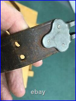 Original Complete MilsCo 1943 Leather Rifle Sling