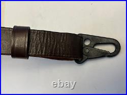 Original German Military Leather Sling 308 HK Rifle Germany NOS