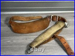 Original Leather Cuff Sling Al Freeland Keeper Hook Pad Target Competiton