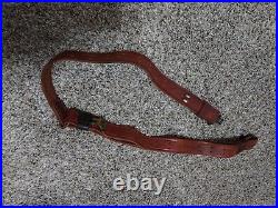 Original Leather Rifle Sling for Springfield Garand Rifles Hunter 200-11