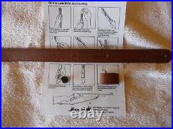 Original Marlin Leather Sling with Horse & Rider & Factory Instructions = NOS