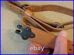 Original Vintage Us Military Mrt Leather Rifle Sling Lot Of 3 M1 / 1903