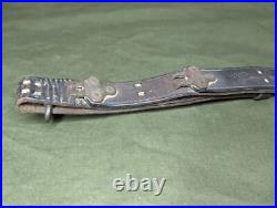 Original WWII US Boyt 43 M1 Garand Rifle Sling Leather GI USGI