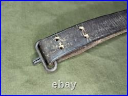 Original WWII US Boyt 43 M1 Garand Rifle Sling Leather GI USGI