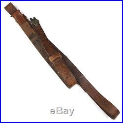 Original Wwii M1 Garand Rifle 1903 M1907 Leather Sling Boyt 1942 42 Marked