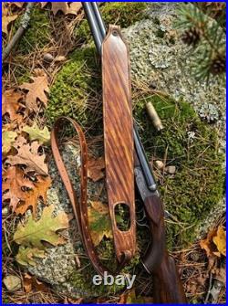 Outdoorsman Hunting Rifle Sling With Thumb Hole-Adjustable-Padded-USA Leather