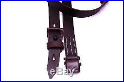 (PACK OF 20) WWII German K98 Brown Leather Rifle Sling