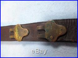 PRE-WW-1, U. S. M-1907 LEATHER SLING With BRASS FITTINGS FOR 1903 SPRINGFIELD RIFLE