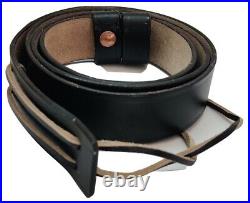 (Pack of 5)British WWI & WWII Lee Enfield SMLE Leather Rifle Sling Black