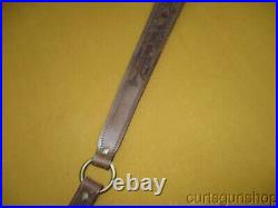 Pathfinder 200P Embossed Semi Cobra Style Leather Rifle Sling