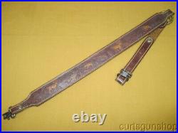 Pathfinder No 231P Semi Cobra Brown Leather 1 Inch Padded Rifle Sling Pathfinder No 231P Semi Cobra Brown Leather 1 Inch Padded Rifle Sling