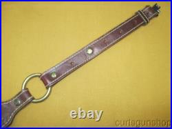 Pathfinder No 231P Semi Cobra Brown Leather 1 Inch Padded Rifle Sling Pathfinder No 231P Semi Cobra Brown Leather 1 Inch Padded Rifle Sling