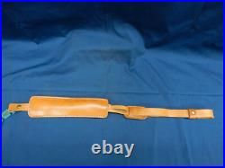 Pathfinder Vintage Leather Rifle Sling CN3OOP USA Made NEW NOS