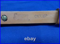Pathfinder Vintage Leather Rifle Sling CN3OOP USA Made NEW NOS