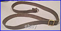 Pre Wwi Boer War Leather Rifle Sling Steyr 1885 Guedes Lee Enfield Modified Mle