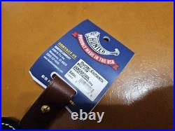 Pro Hunter Padded Embossed leather Rifle Sling suede backed 0106 NWT USA made