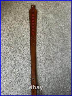 REDNECK Custom Leather Rifle Sling Hand Tooled And Made in the USA