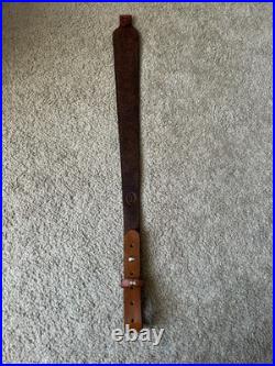 REDNECK Custom Leather Rifle Sling Hand Tooled And Made in the USA