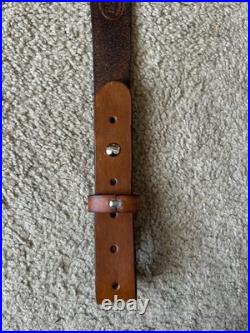REDNECK Custom Leather Rifle Sling Hand Tooled And Made in the USA